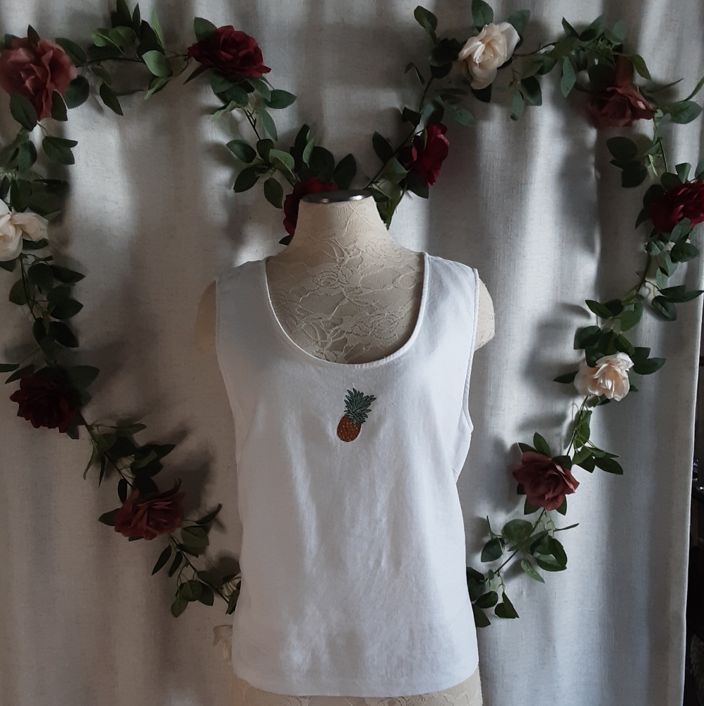 "A.K.C" Linen Blend Top